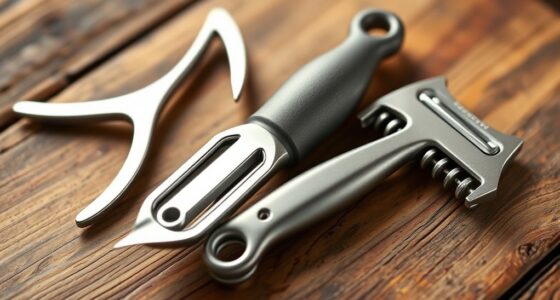 types of vegetable peelers