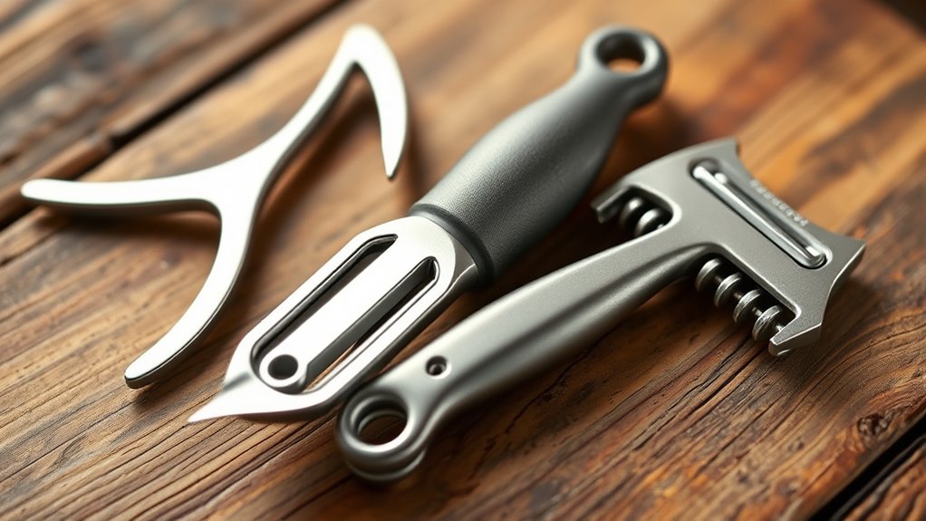 types of vegetable peelers