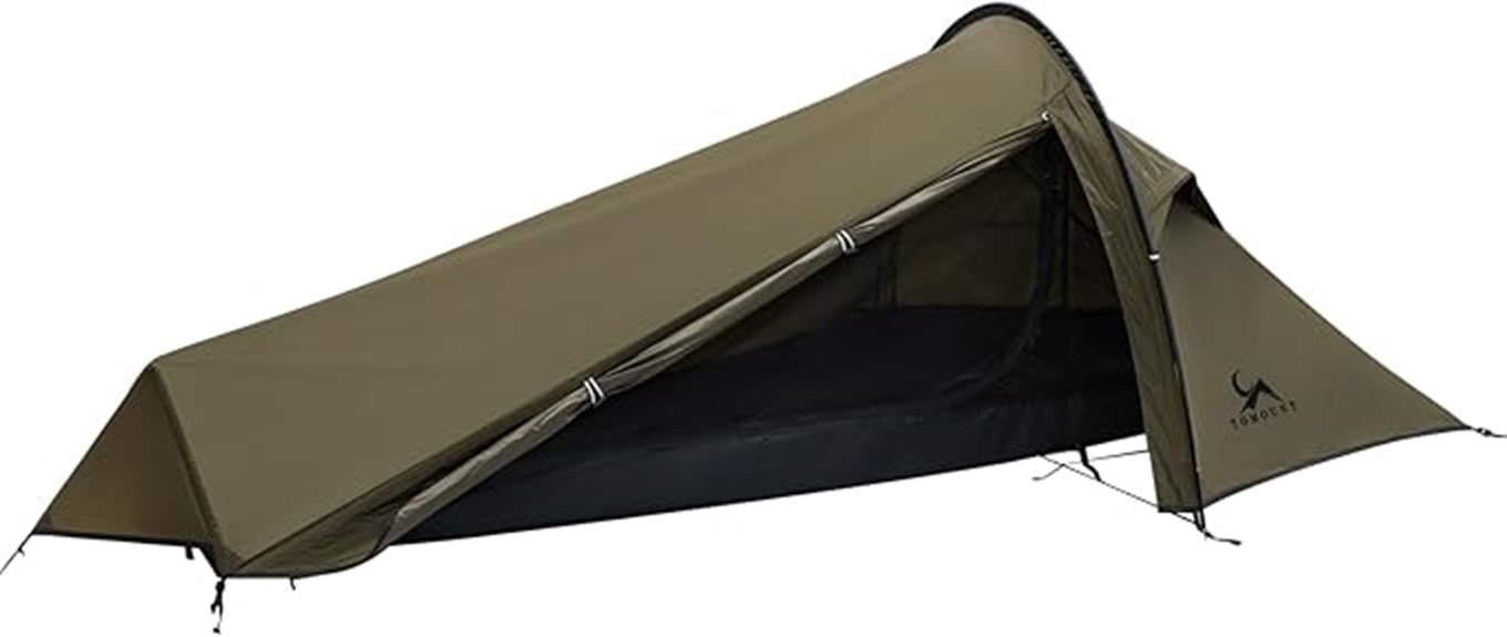 ultralight 1 person backpacking tent