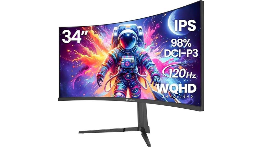 ultrawide curved gaming monitor