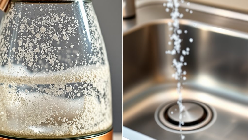 use detergents and descalers