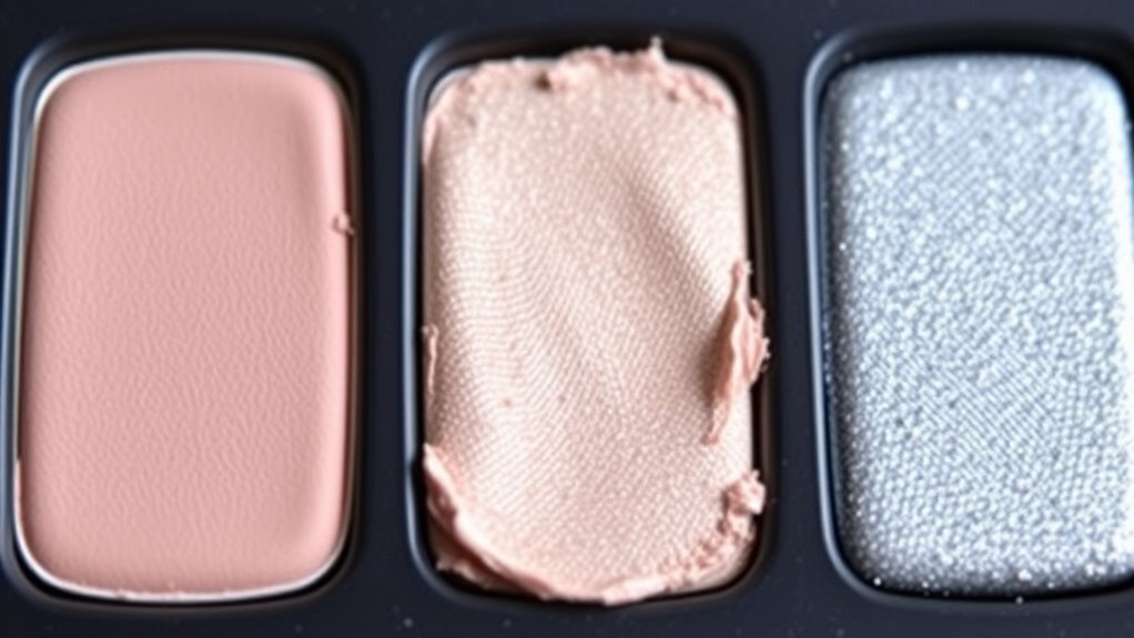 varied finishes for eyes