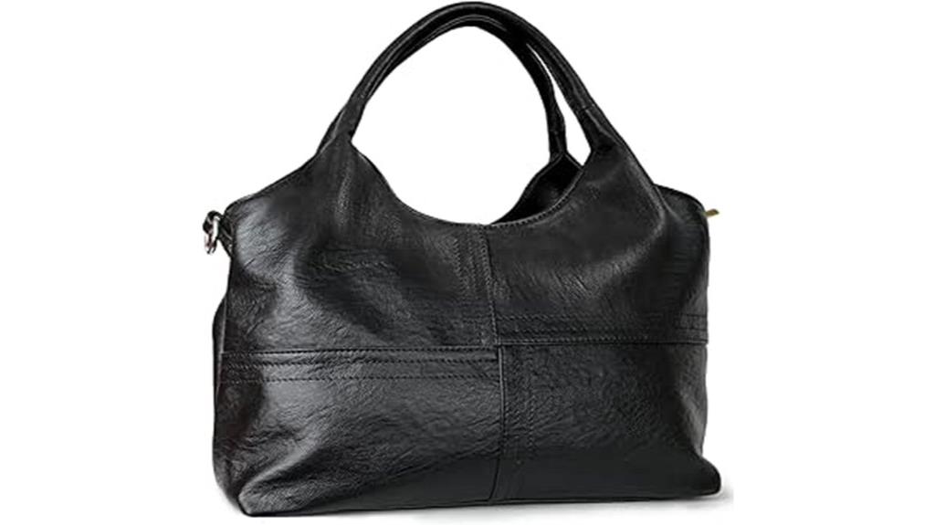 vegan leather purse with detachable strap
