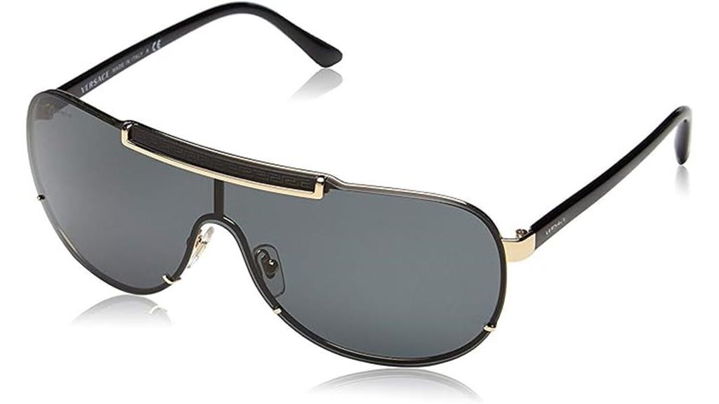 versace gold frame sunglasses