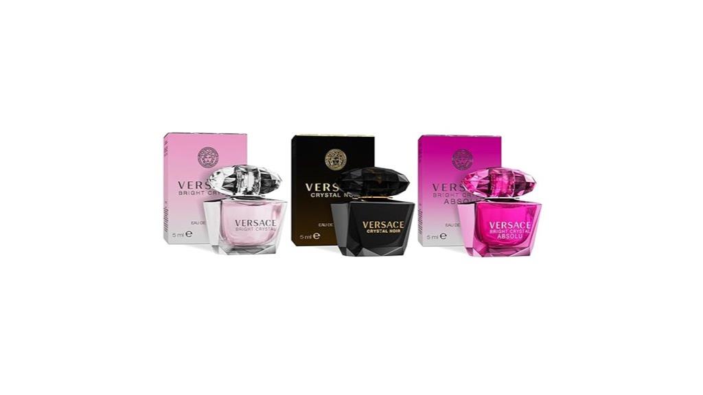 versace women s miniature perfume set