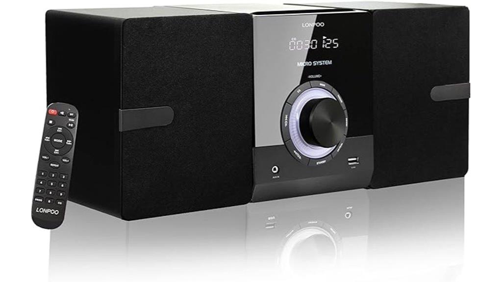 versatile compact stereo system