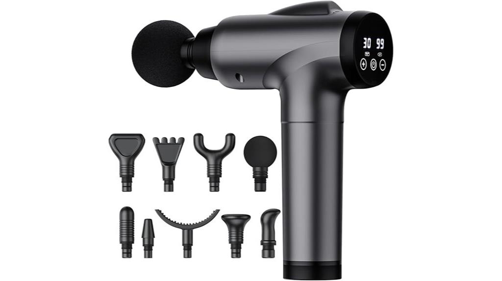 versatile handheld muscle massager