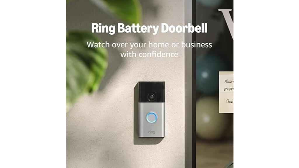 video doorbell with motion detection