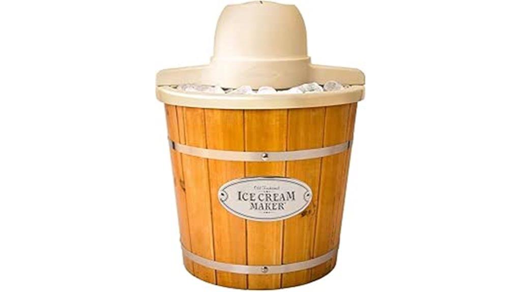 vintage 4 quart ice cream maker