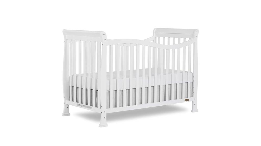 violet 7 in 1 crib