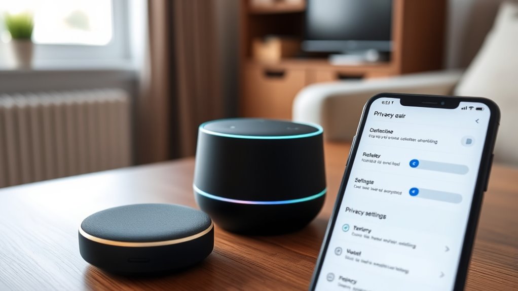 voice assistant privacy settings
