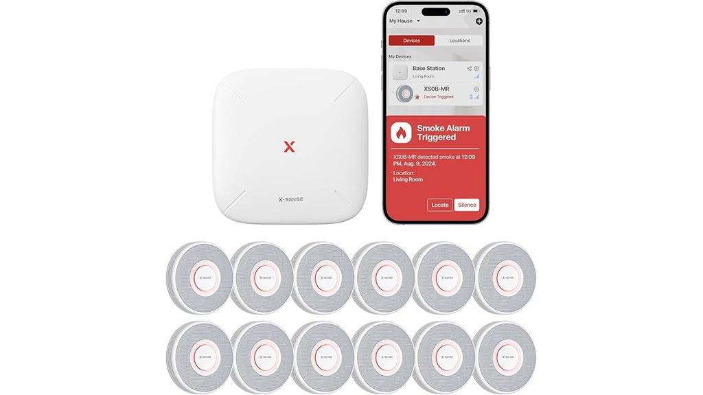 voice enabled wi fi smoke alarm
