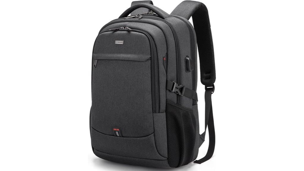 water resistant travel laptop backpack