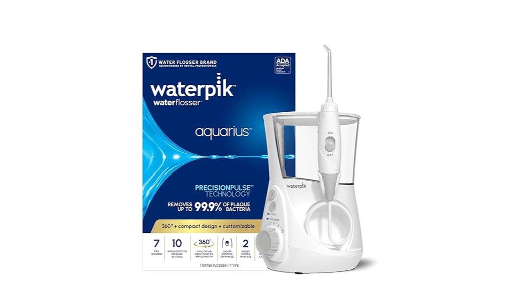 waterpik aquarius flosser ada