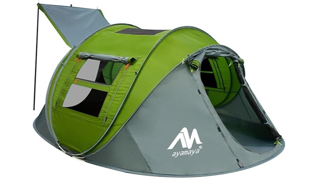 waterproof pop up camping tent