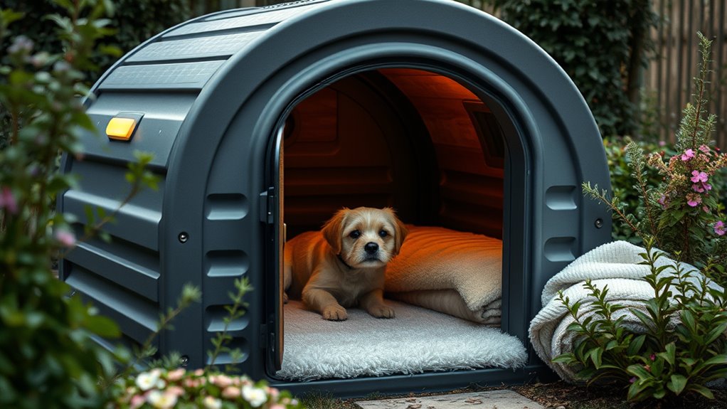 weatherproof insulated safe spacious