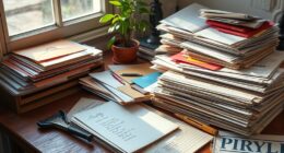 weekly mail and paper processing