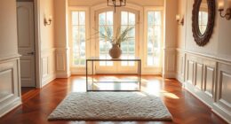 welcoming stylish entranceway