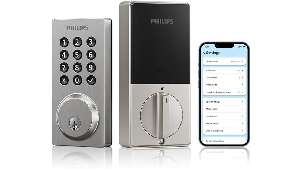 wifi app controlled smart lock