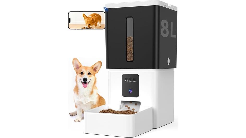 wifi camera dog feeder