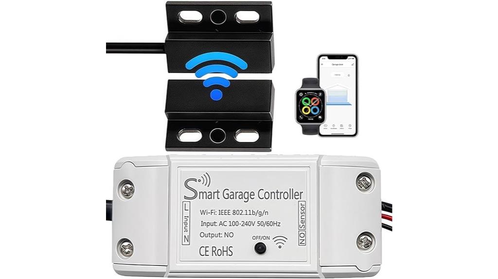 wifi enabled garage door controller