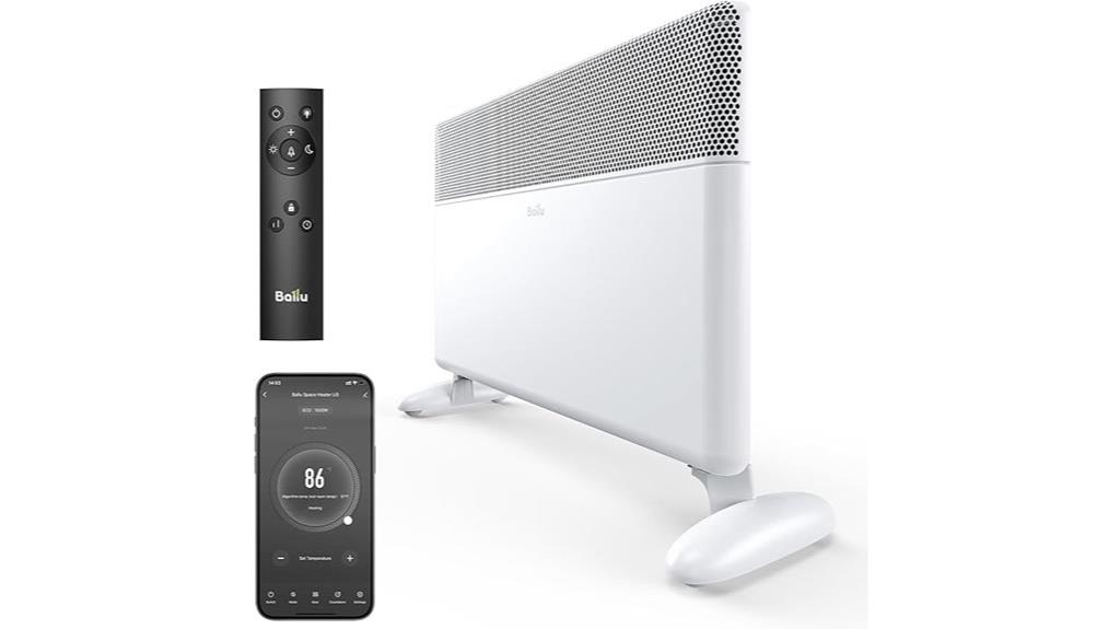 wifi remote convection heater