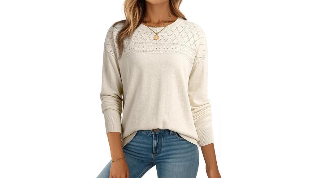 women s casual wool sweater