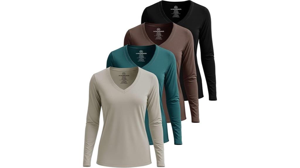 women s long sleeve athletic shirts