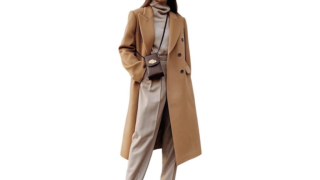women s long wool coat