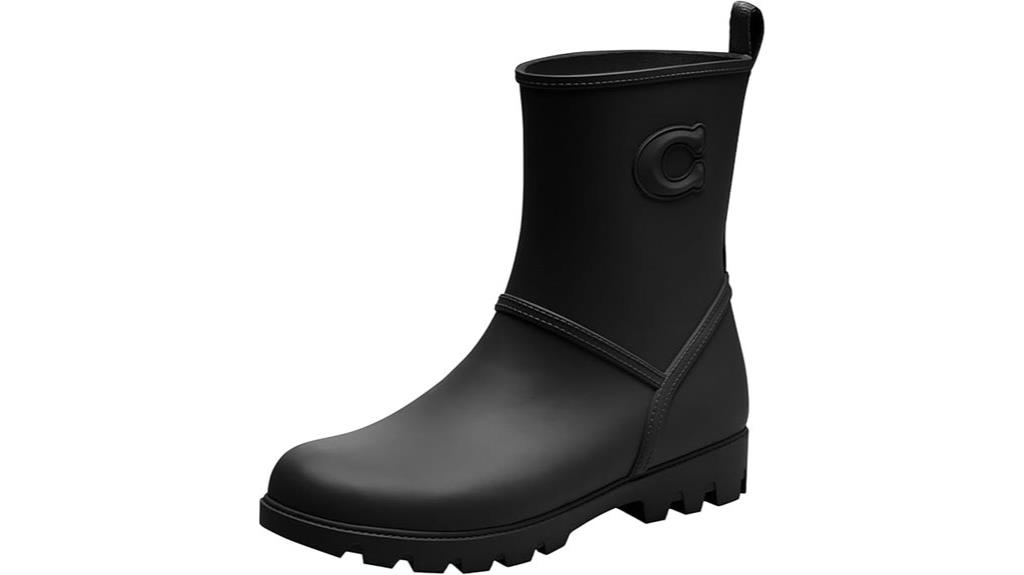 women s rain boot shoe