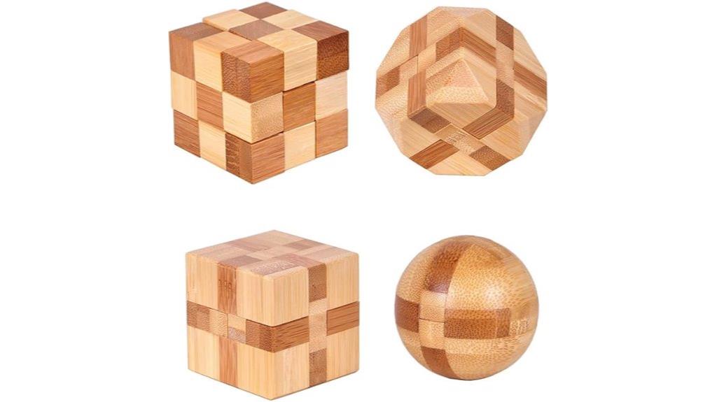 wooden puzzle brain teasers