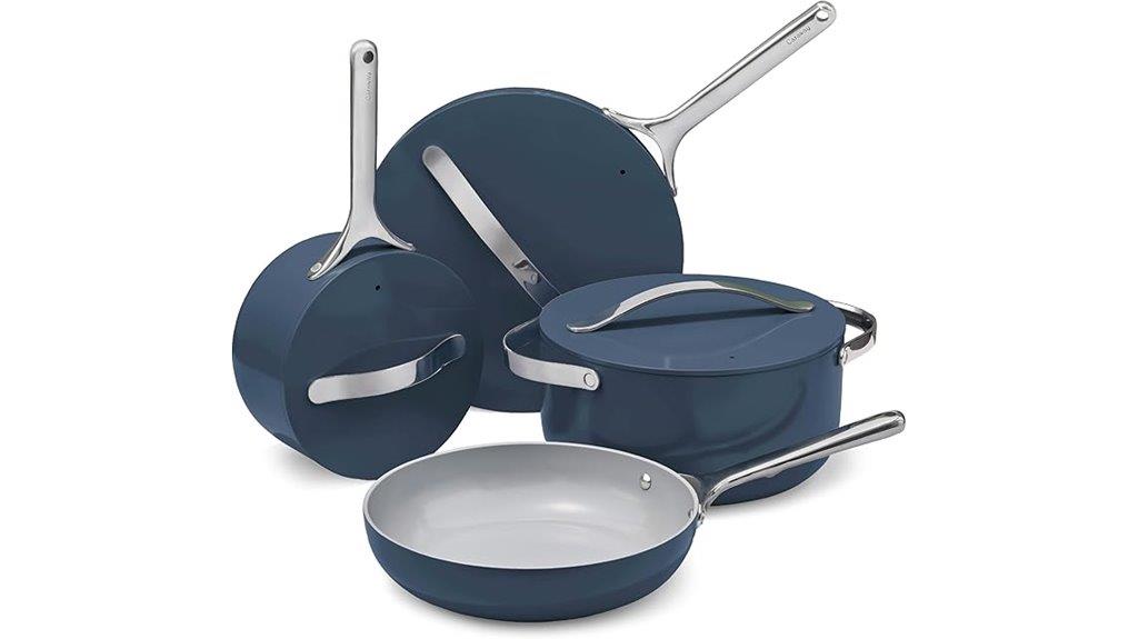 12 piece ceramic cookware