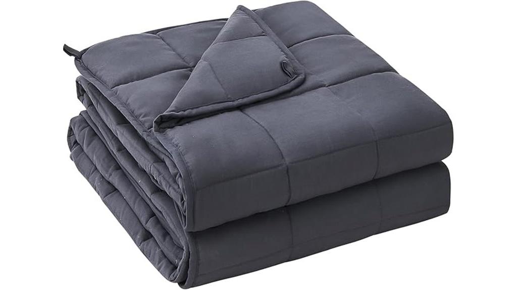 adult grey cooling blanket