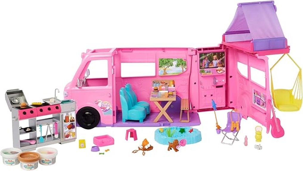 barbie dream camper accessories