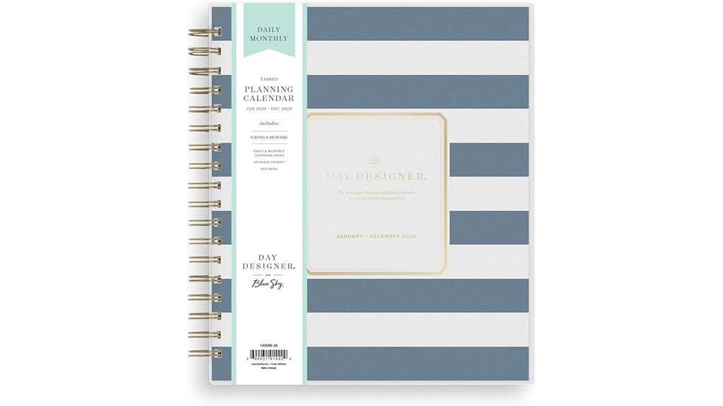 blue sky 2026 planner