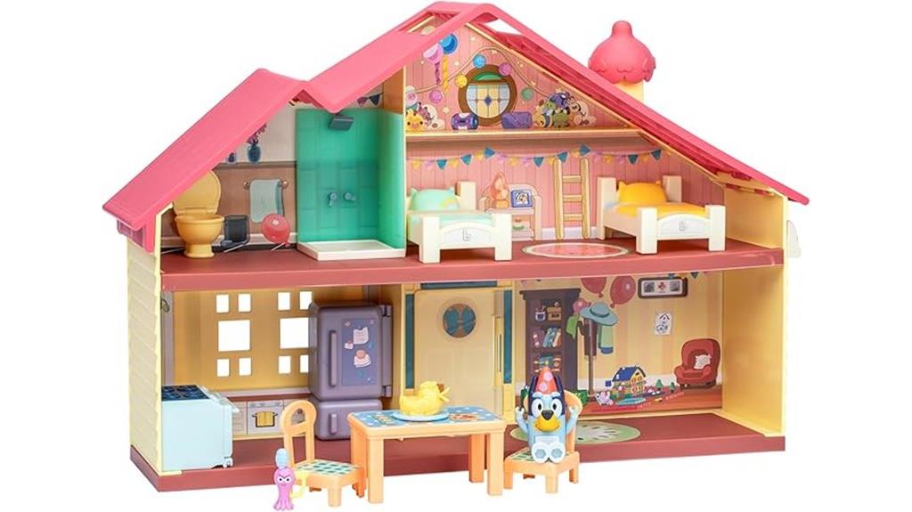 bluey themed playset