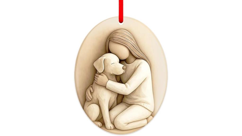 dog holiday ornament gift