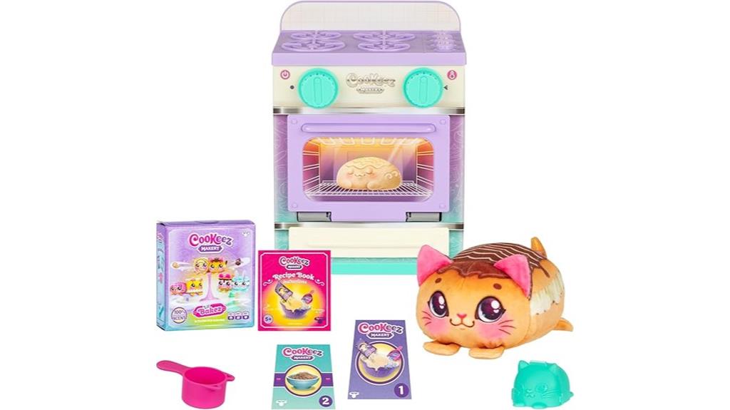 kids baking and plush toy kit