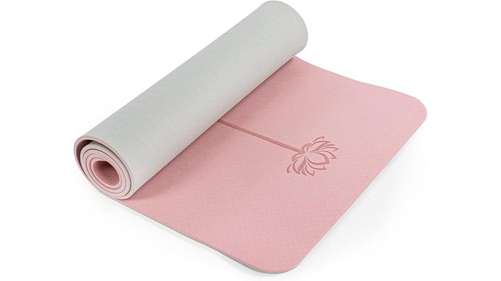 non slip pilates mat set