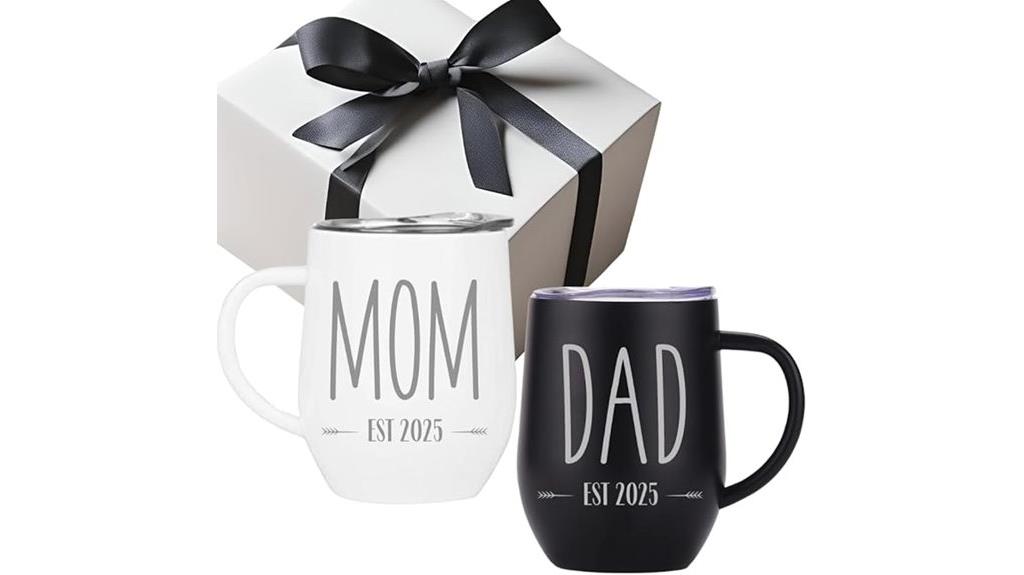 pregnancy coffee tumblers gift