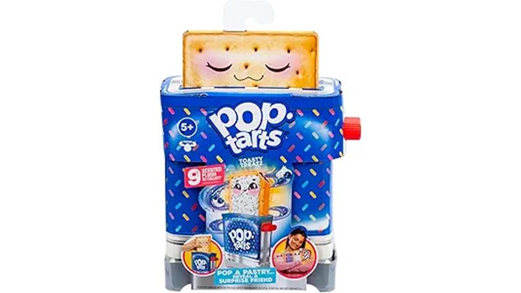 toaster plush with scented pop tarts