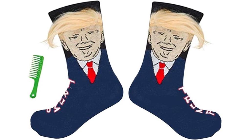 trump supporters novelty socks