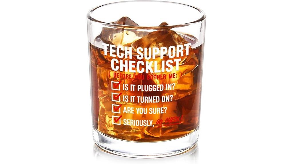 whiskey glass with futuristic design