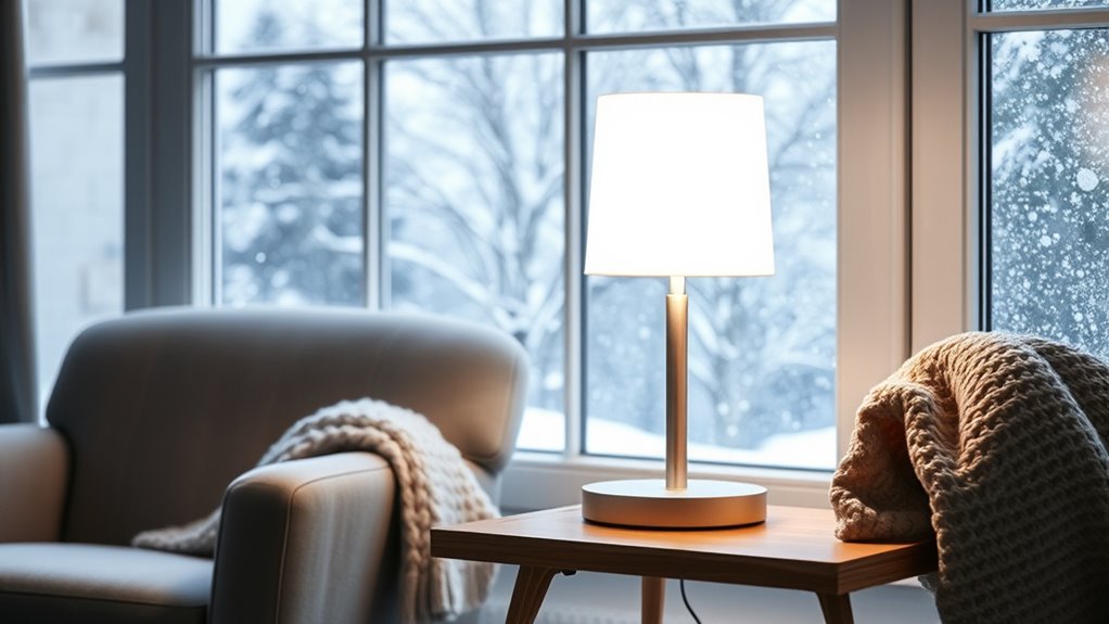 winter blues light therapy