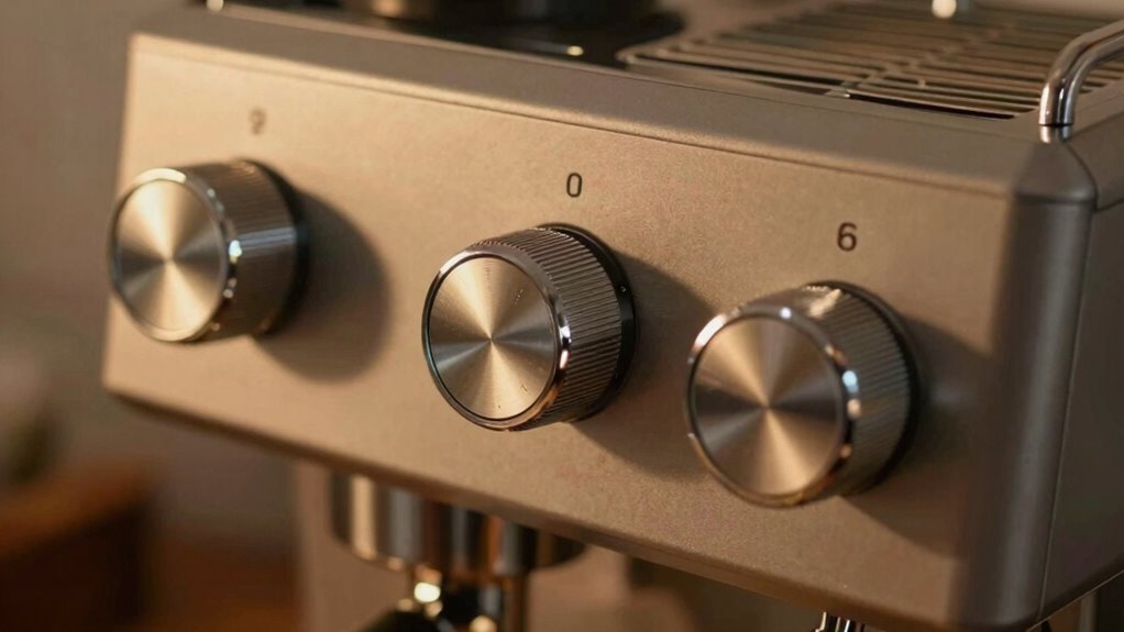 adjusting espresso bitterness controls