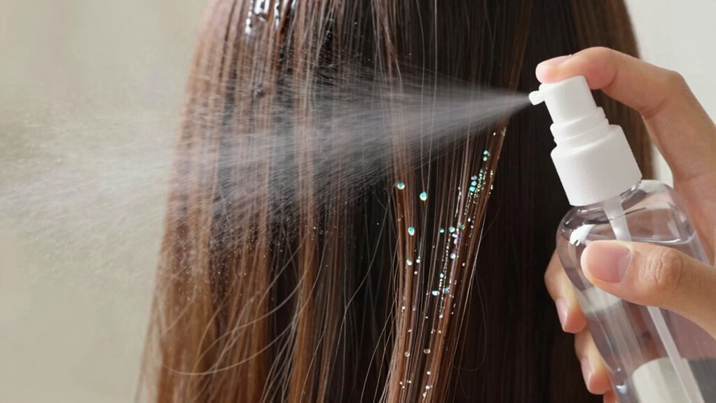 applying heat protectant properly