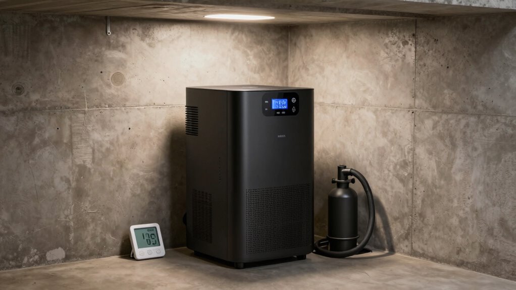 basement dehumidifier considerations