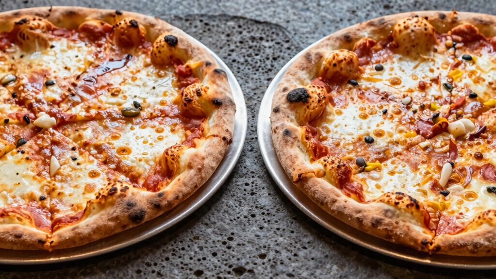 crust texture comparison science