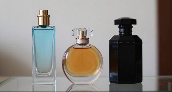 different fragrance intensities levels