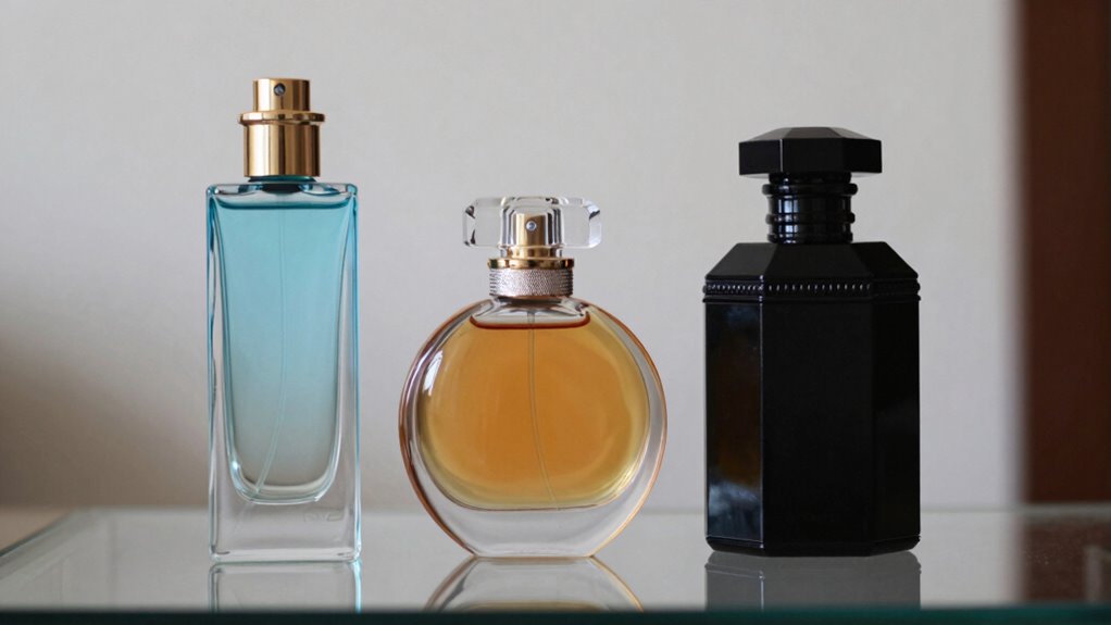 different fragrance intensities levels